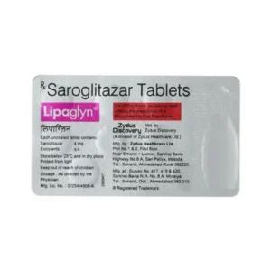Lipaglyn 4mg (Saroglitazar)