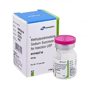 Mypred 40mg Injection (Methylprednisolone)