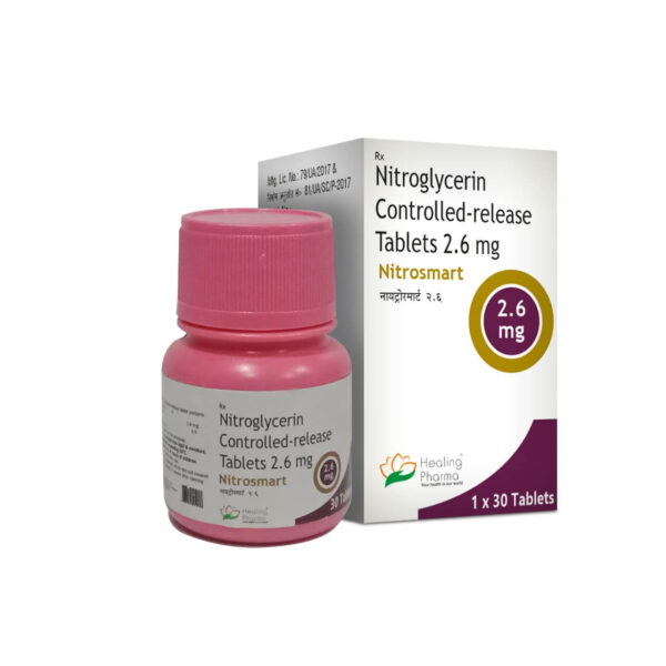 Nitrosmart 2.6mg (Nitroglycerin)
