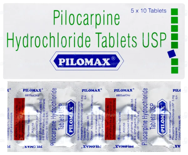 Pilomax 5mg (Pilocarpine)