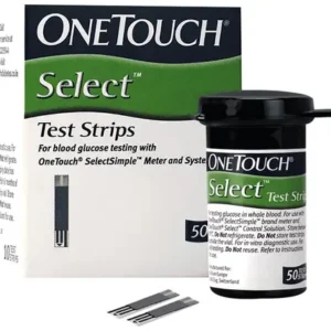 OneTouch Select Test 50 Strip (Only Strips) (Healthcare Device)