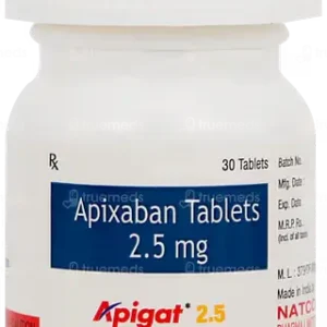 Apigat 2.5mg (Apixaban)