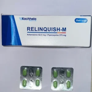 Relinquish-M (Artemisinin/Piperaquine)
