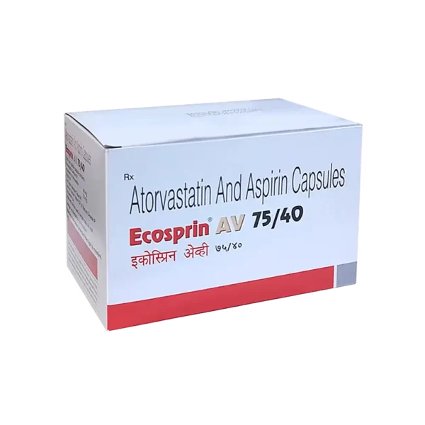 Ecosprin AV 75/40mg (Atorvastatin/Aspirin)