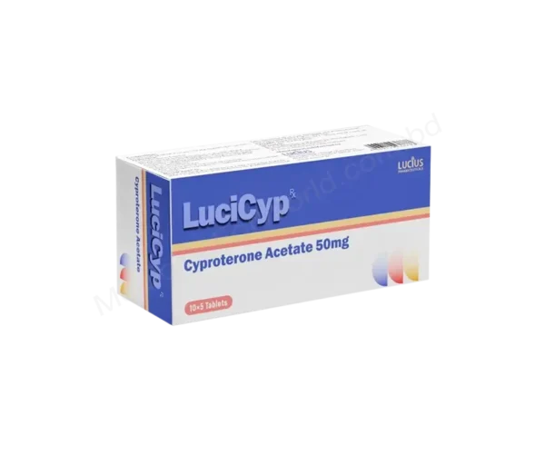 Lucicyp 50mg (Cyproterone Acetate)