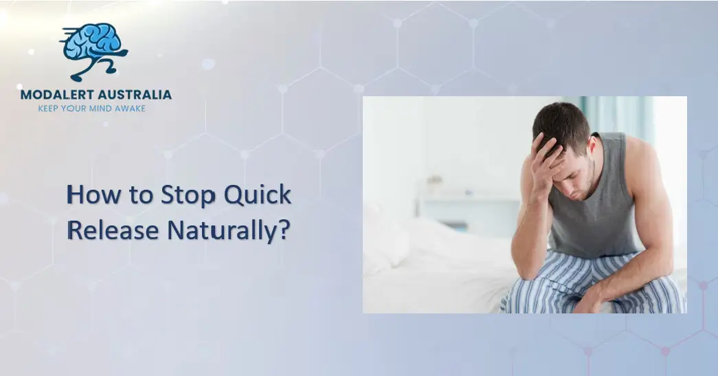 How to stop quick release naturally