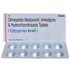 Olmecip Trio (Olmesartan/Amlodipine/Hydrochlorothiazide)
