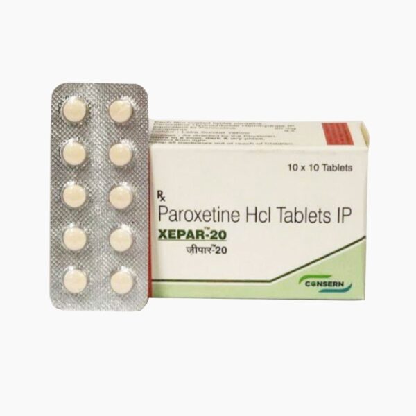 Xepar 20mg (Paroxetine)