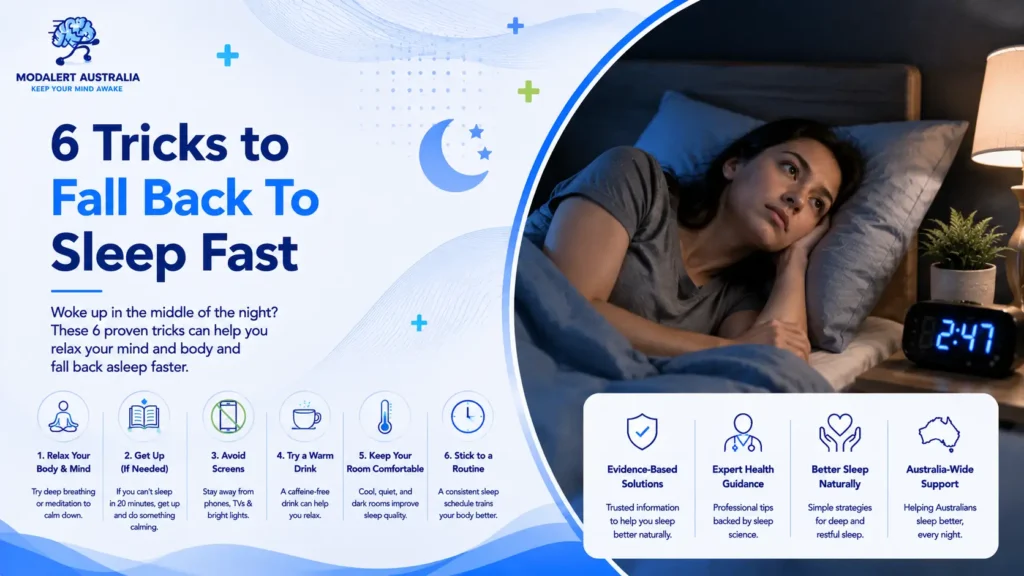 6 Tricks to Fall Back To Sleep Fast