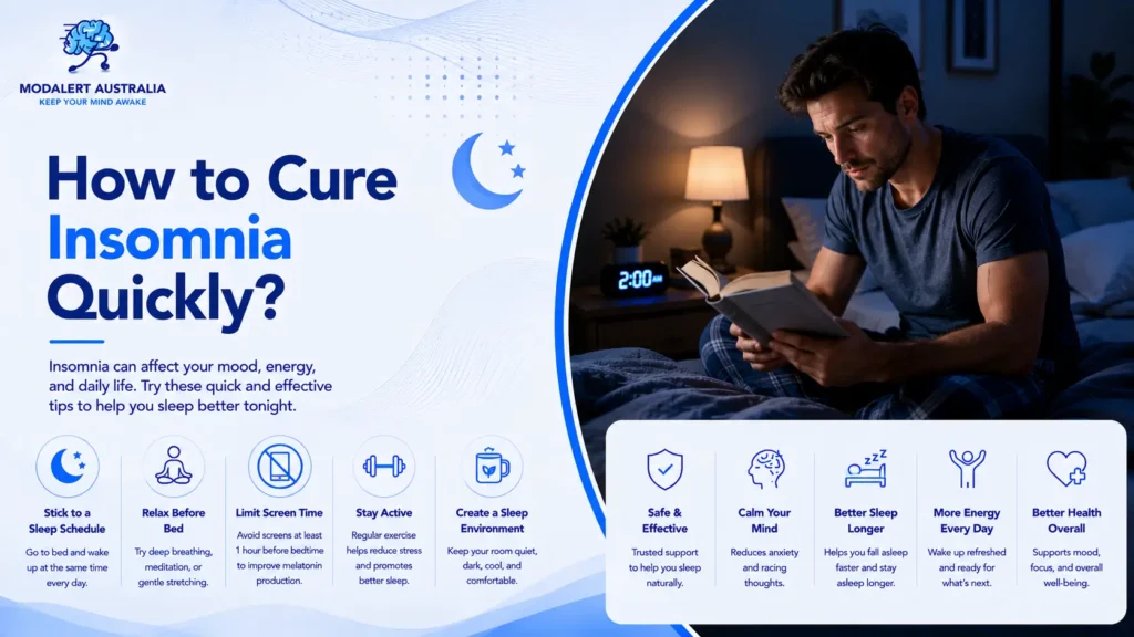 How to Cure Insomnia Quickly?