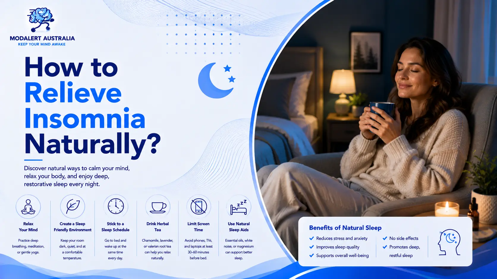 How to Relieve Insomnia Naturally?
