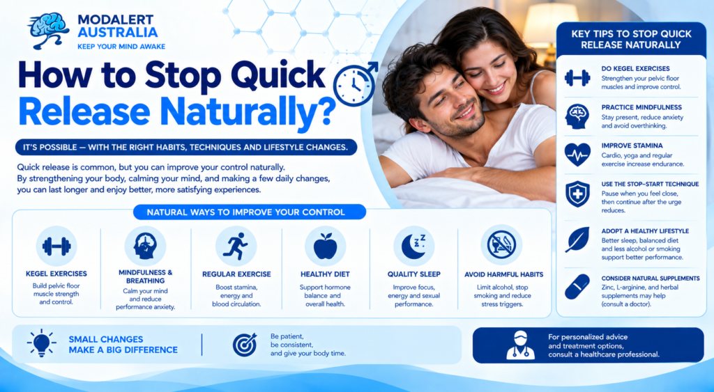 How to Stop Quick Release Naturally?