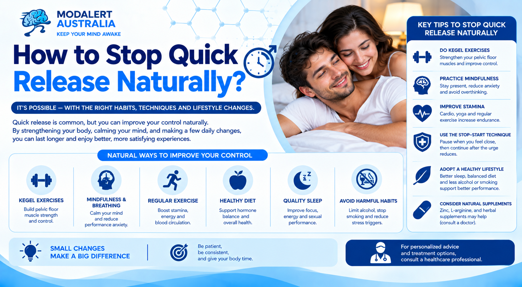 How to Stop Quick Release Naturally?