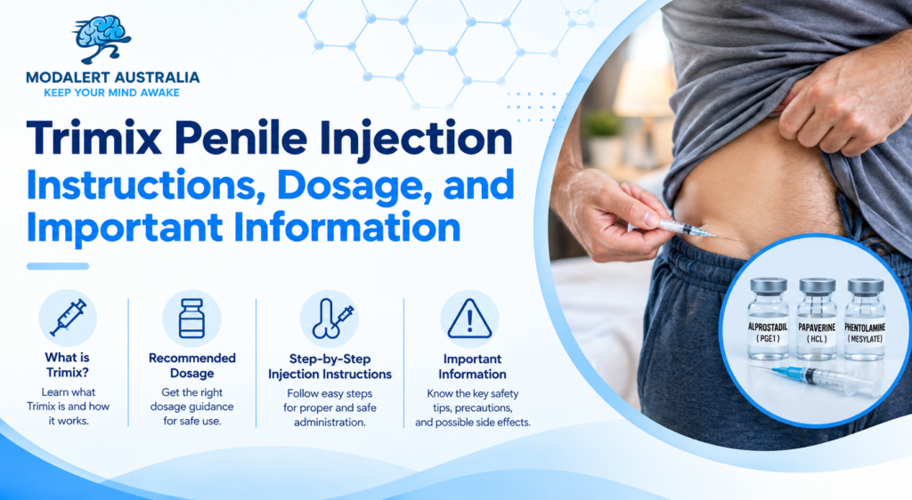 Trimix Penile Injection Instructions, Dosage, and Important Information