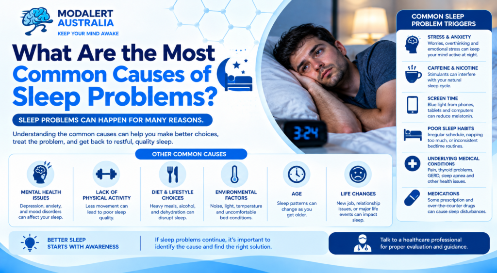 What Are the Most Common Causes of Sleep Problems