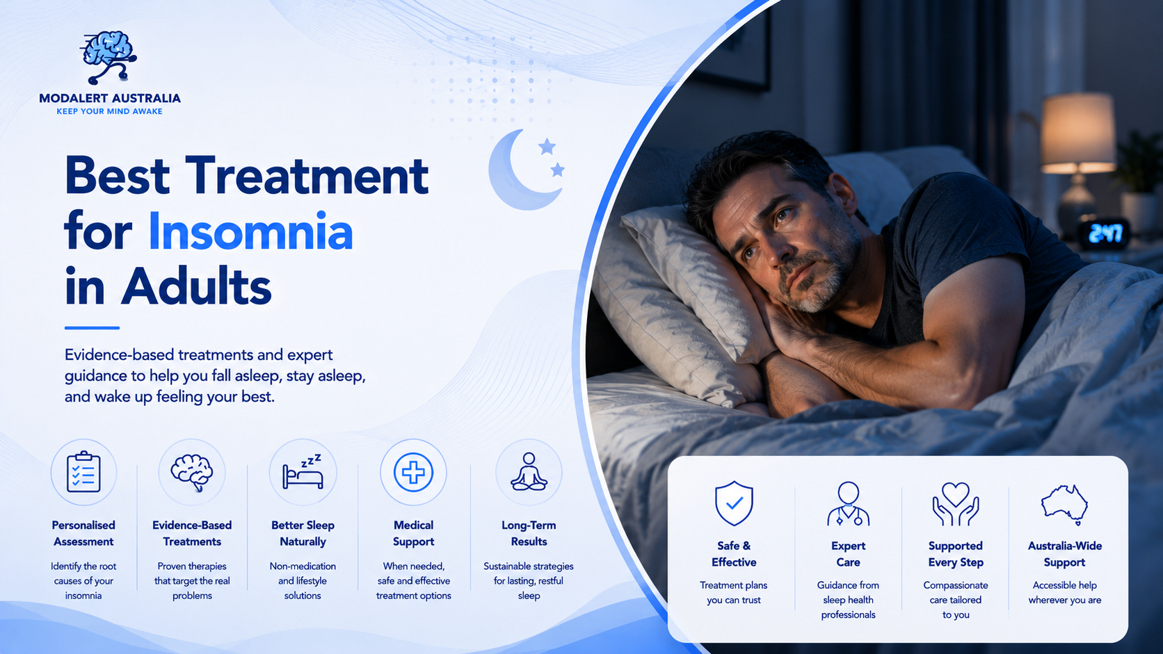 Best Treatment for Insomnia in Adults