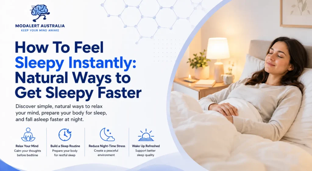How To Feel Sleepy Instantly Natural Ways to Get Sleepy Faster
