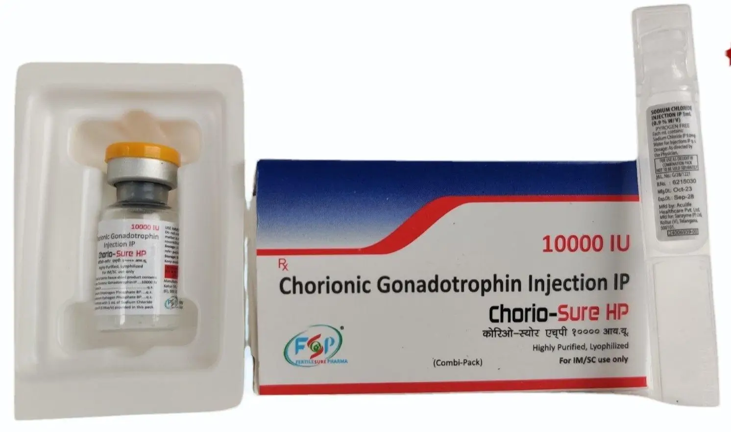 Chorio Sure HP 10000iu Injection Chorio Sure HP 10000iu Injection